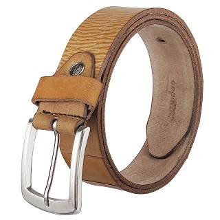  Genuine Leather Belt For Men- Brown | Pin buckle